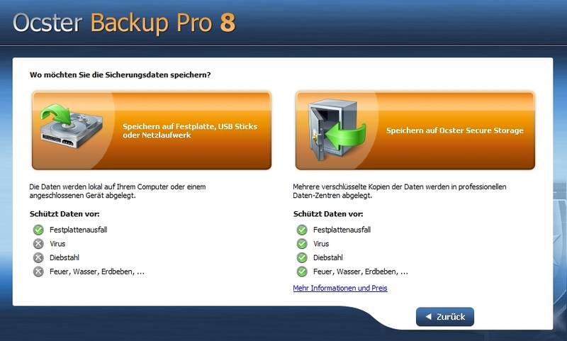 Ocster Backup Pro 8 Ocster Backup Pro 8