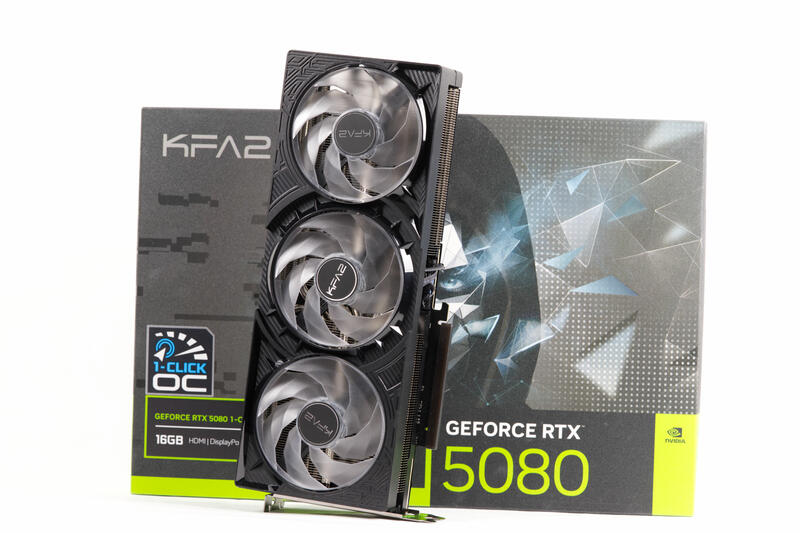 KFA2 GeForce RTX 5080 1Click OC Grafikkartenreview KFA2 GeForce RTX 5080 1Click OC Grafikkartenreview
