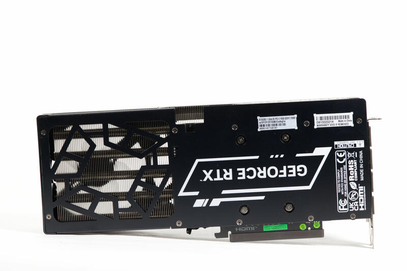 KFA2 GeForce RTX 5080 1Click OC Rückseite KFA2 GeForce RTX 5080 1Click OC Rückseite