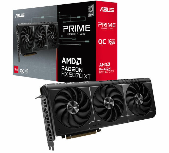 Radeon RX 9070 und RX 9070 XT kompakte Prime Radeon RX 9070 und RX 9070 XT kompakte Prime