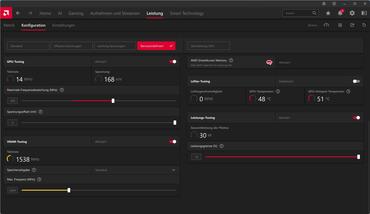 PowerColor Radeon RX 9070 XT OC Adrenalin Software