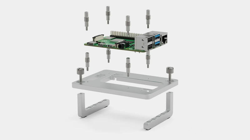 Streacom BC1 Open Benchtable Pi Aufabu Streacom BC1 Open Benchtable Pi Aufabu