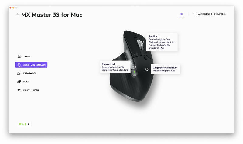 Logitech MX Master 3S for Mac LogiOptions+ Software 3 Logitech MX Master 3S for Mac LogiOptions+ Software 3