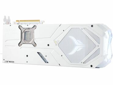 PowerColor Radeon RX 9070 XT Red Devil Spectral White Edition Rückseite