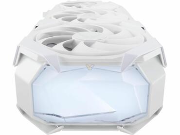 PowerColor Radeon RX 9070 XT Red Devil Spectral White Edition Beleuchtung