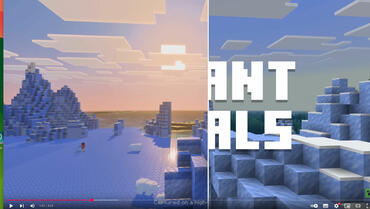 Minecraft Vibrant Visuals Grafik Update 1