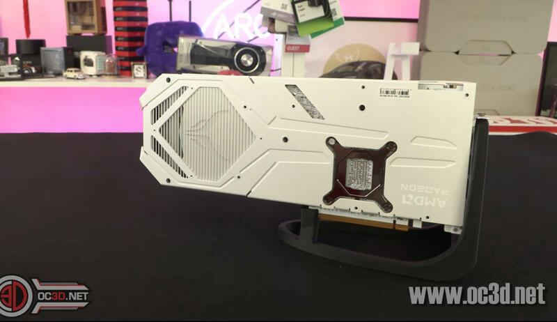 PowerColor Radeon RX 9070 XT Red Devil Spectral White Rückseite PowerColor Radeon RX 9070 XT Red Devil Spectral White Rückseite