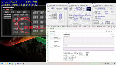 DDR5 9000 C48 2x32gb Z890 ASUS Apex Memtest