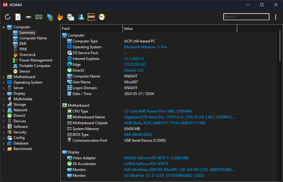 AIDA64 7.65 Screenshot  Bild © FinalWire