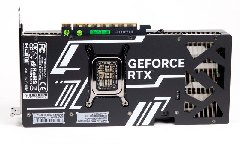 KFA2 GeForce RTX 5070 1Click OC Backplate