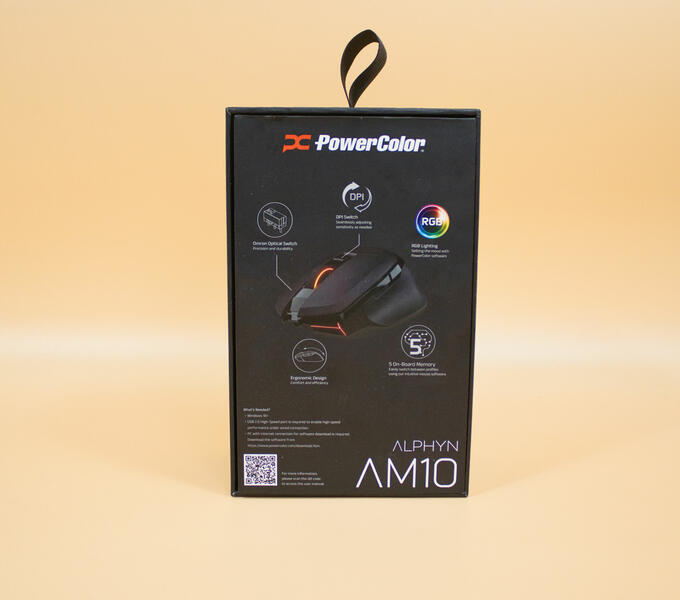 Powercolor AM10 Alphyn Verpackung Rückseite Powercolor AM10 Alphyn Verpackung Rückseite