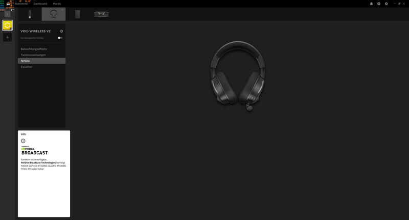 Corsair Void Wireless Headset V2 Software Nvidia Broadcast Corsair Void Wireless Headset V2 Software Nvidia Broadcast