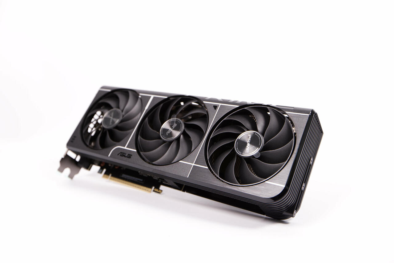 ASUS GeForce RTX 5060 Ti Prime OC Lüfter  Bild © PCMasters.de
