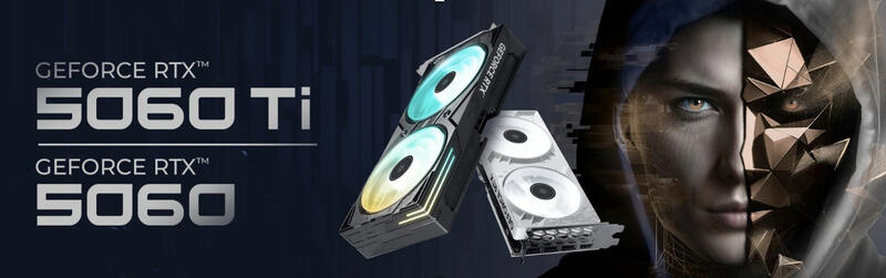 KFA2 GeForce RTX 5060 Ti und RTX 5060 KFA2 GeForce RTX 5060 Ti und RTX 5060