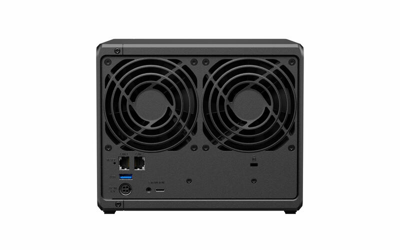 Synology DiskStation DS925+ NAS Rückseite Synology DiskStation DS925+ NAS Rückseite