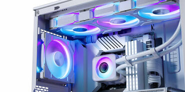 Phanteks Glacier One D30 X2 AIO in weiß