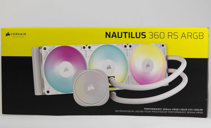 Corsair Nautilus 360 RS ARGB Verpackung Corsair Nautilus 360 RS ARGB Verpackung