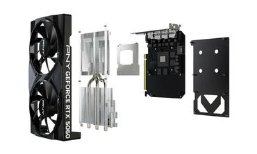 PNY GeForce RTX 5060 Aufbau
