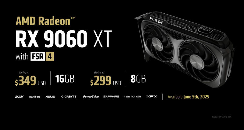 AMD Radeon RX 9060 XT Preise AMD Radeon RX 9060 XT Preise