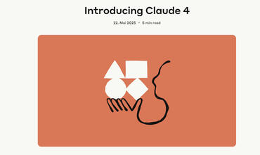 Claude Opus 4 und Sonnet 4 legen Messlatte für KI-Codierung und Reasoning-Leistung höher