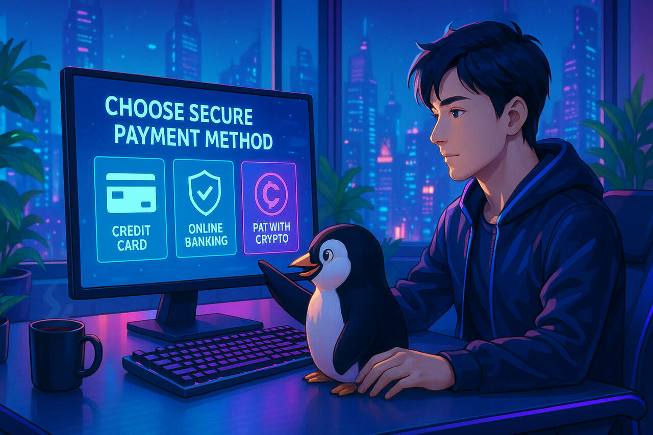 Zahlungsoptionen mit Pingu  Bild © DALL-E