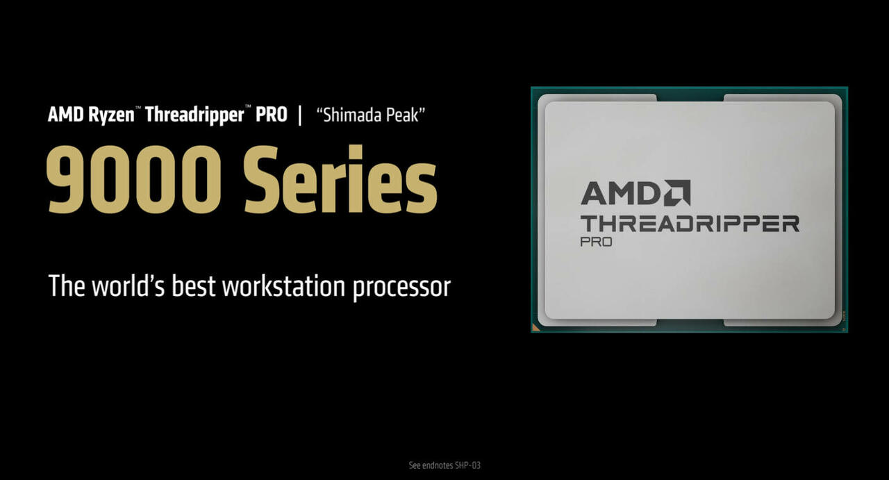 Threadripper PRO 9000  Bild © AMD