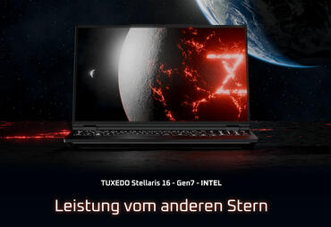 TUXEDO Stellaris 16 Gen7: Linux-Notebook mit Desktop-Leistung mit GeForce RTX 5090