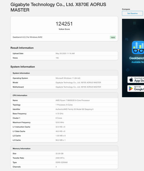 Radeon RX 9060 XT Vulkan Benchmark Radeon RX 9060 XT Vulkan Benchmark