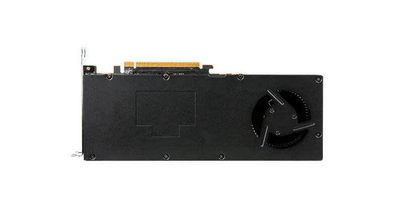 PowerColor Radeon AI PRO R9700 Rücksewite PowerColor Radeon AI PRO R9700 Rücksewite
