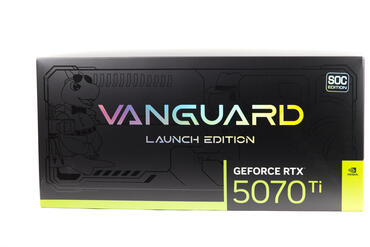 MSI GeForce RTX 5070 Ti Vanguard Verpackung 3