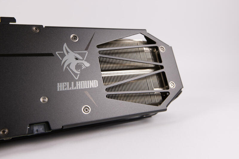 PowerColor Radeon RX 9060 XT Hellhound Logo PowerColor Radeon RX 9060 XT Hellhound Logo