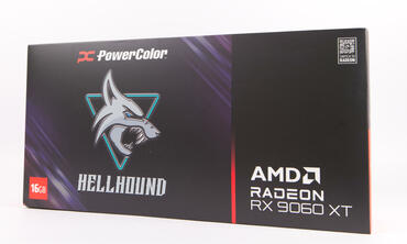 PowerColor Radeon RX 9060 XT Hellhound Verpackung