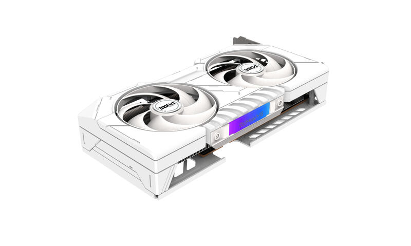 SAPPHIRE Radeon RX 9060 XT PURE in weiß SAPPHIRE Radeon RX 9060 XT PURE in weiß