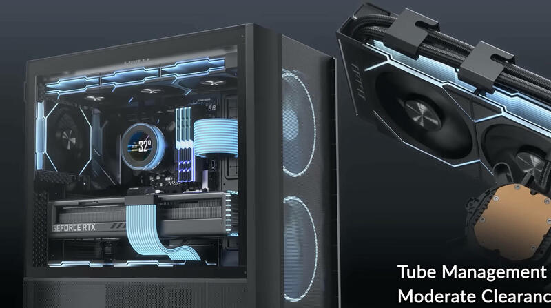 LIAN LI HYDROSHIFT II LCD-C: Preiswertere AIO-Serie mit Display und optimierten Schläuchen vorgestellt