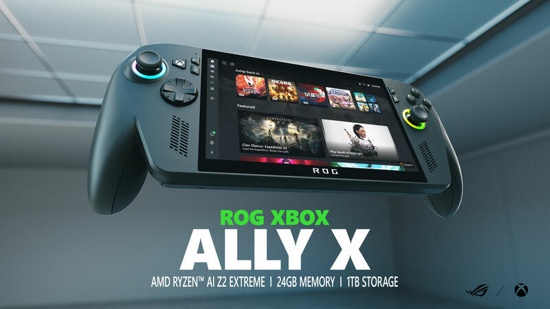 Microsoft ROG XBOX Ally Handheld-Gaming-Geräte von ASUS mit AMD Ryzen Z2 Prozessoren gezeigt