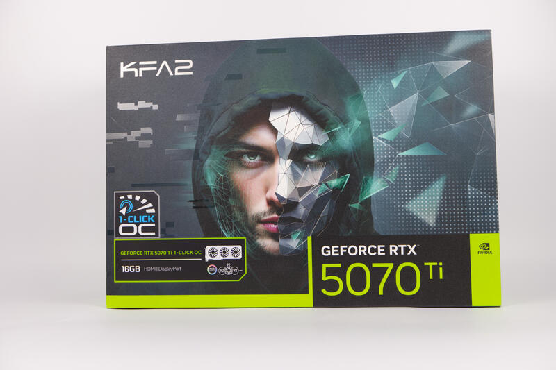 KFA2 GeForce RTX 5070 Ti Verpackung KFA2 GeForce RTX 5070 Ti Verpackung