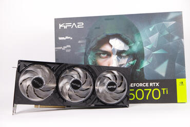 KFA2 GeForce RTX 5070 Ti 1ClickOC im Test/Review