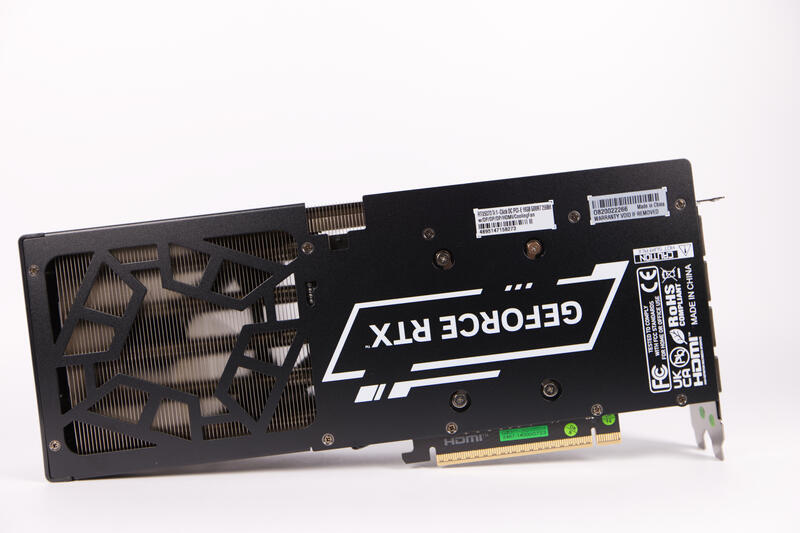 KFA2 GeForce RTX 5070 Ti Rückseite KFA2 GeForce RTX 5070 Ti Rückseite