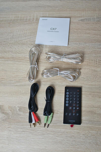 EDIFIER CX7 2.1 Soundsystem Zubehör EDIFIER CX7 2.1 Soundsystem Zubehör