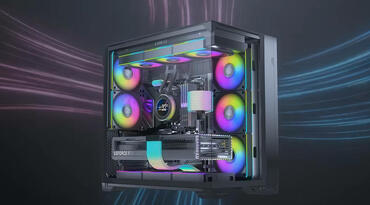 LIAN LI UNI FAN CL Wireless mit Dual-Zone RGB und L-Wireless SYNC 2,4 GHz-Verbindung