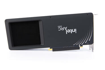 Intel Arc B580 Backplatedesign