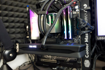 Intel Arc B580 im System