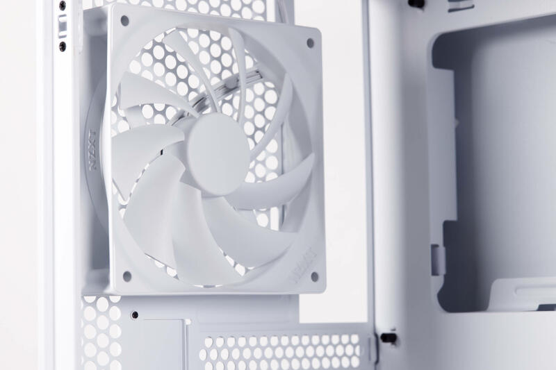 NZXT H5 Flow RGB Lüfter auf Rückseit4e NZXT H5 Flow RGB Lüfter auf Rückseit4e