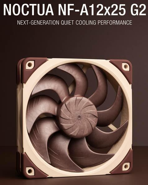 Noctua NF A12x25 G2 Release Noctua NF A12x25 G2 Release