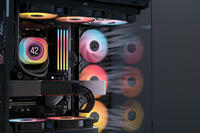 CORSAIR Reverse-Lüfter RS-R ARGB als Einzellüfter und 3er-Set vorgestellt