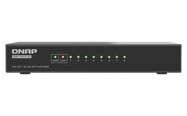 QNAP QSW-1108-8T-R2: Leiser 8-Port-2,5-GbE-Desktop-Switch für 129 € vorgestellt