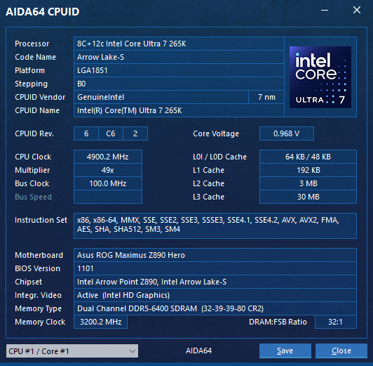 AIDA64 v7.70 Screenshot
