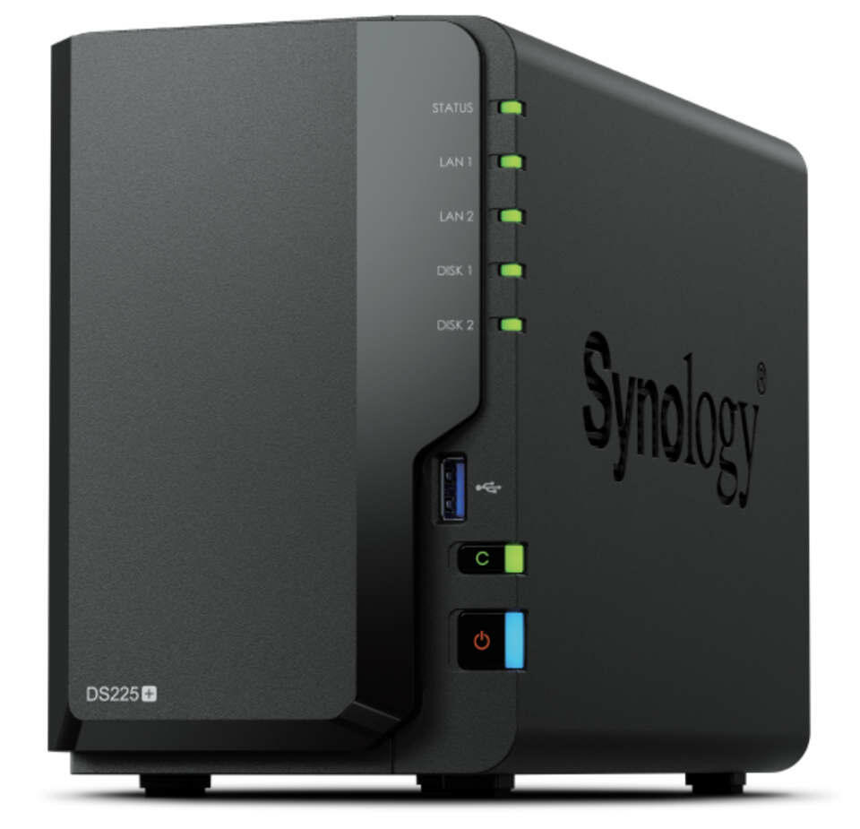 Synology DiskStation DS225+  Bild © Synology