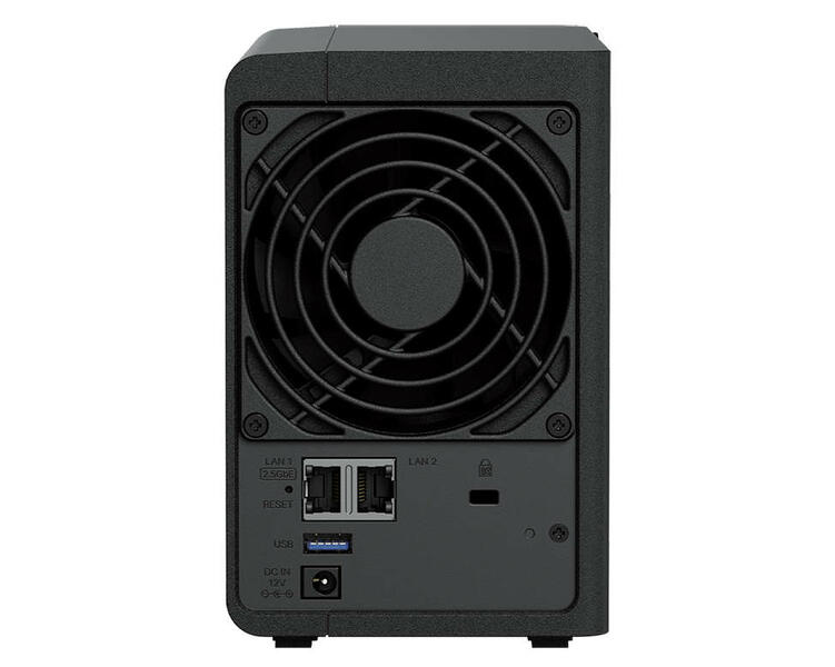 Synology DiskStation DS225+ Rückseite