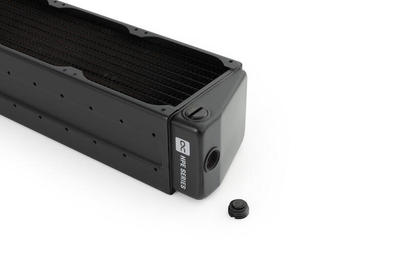Alphacool ES 80mm HPE 60 X Flow Radiatoren Anschlüsse Alphacool ES 80mm HPE 60 X Flow Radiatoren Anschlüsse
